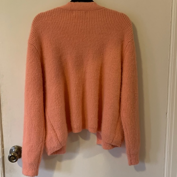 Fuzzy pink cardigan 🌸🌸 - Picture 2 of 3